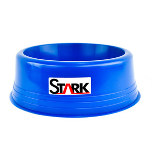 COMEDOURO CAO PVC MEDIO STARK CORES SORTIDAS