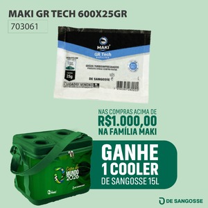 MAKI GR TECH 600X25GR