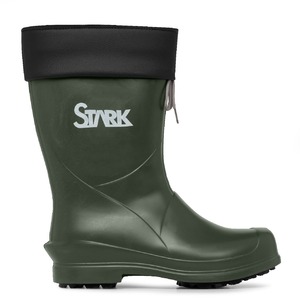 BOTA STARK EVA COM SOLADO TRATORADO E POLAINA VERDE N 37