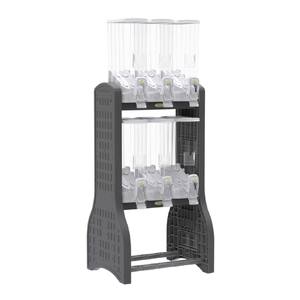 MOVEL DISPENSER PRO 6 X 40 LITROS - CINZA