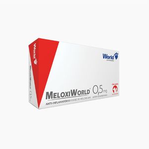 MELOXIWORLD 0,5MG 5 KG 10 CARTELAS DE 10 COMP